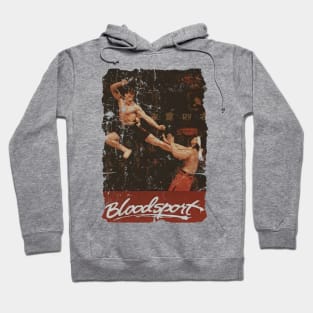 Bloodsport Championship Poster Hoodie